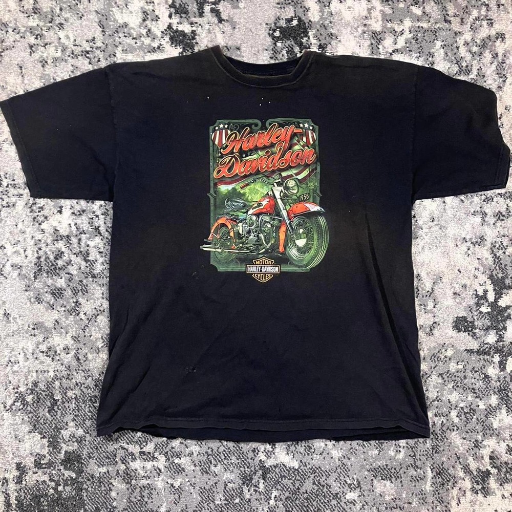 Harley Davidson‎ Tallahassee Distressed Tee